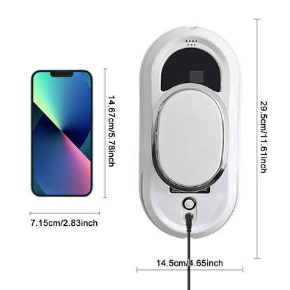 J - HCR - 01 PuRuiKai Electric Window Cleaner Robot - Strong Suction, Remote Control Smart Glass Cleaner for Windows, Tiles, Glass Doors - PuRuiKai Online Store