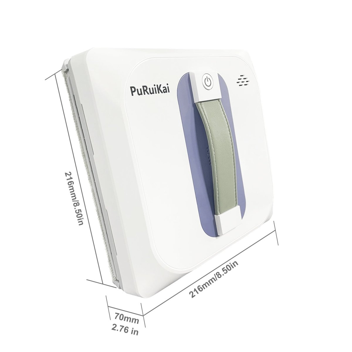 PRK - 28 Smart Window Cleaning Robot – 4 - Point Spray, Strong Suction & Brushless Motor | Streak - Free Cleaning - PuRuiKai Online Store