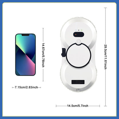 PuRuiKai HCR - 10 Robotic Window Cleaning Robot with Auto Spray & 10pcs microfiber cloths - PuRuiKai Online Store