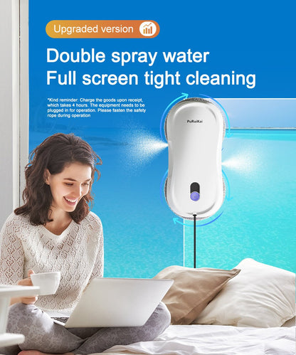 PuRuiKai M8 Ultra - Thin Smart Window Cleaning Robot – Dual Spray & Intelligent Path Planning - PuRuiKai Online Store