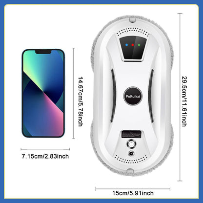 PuRuiKai PRK01 - N361 Powerful 2800Pa Robot Window Cleaning ,Puruikai Robot for Windows Cleaning - PuRuiKai Online Store