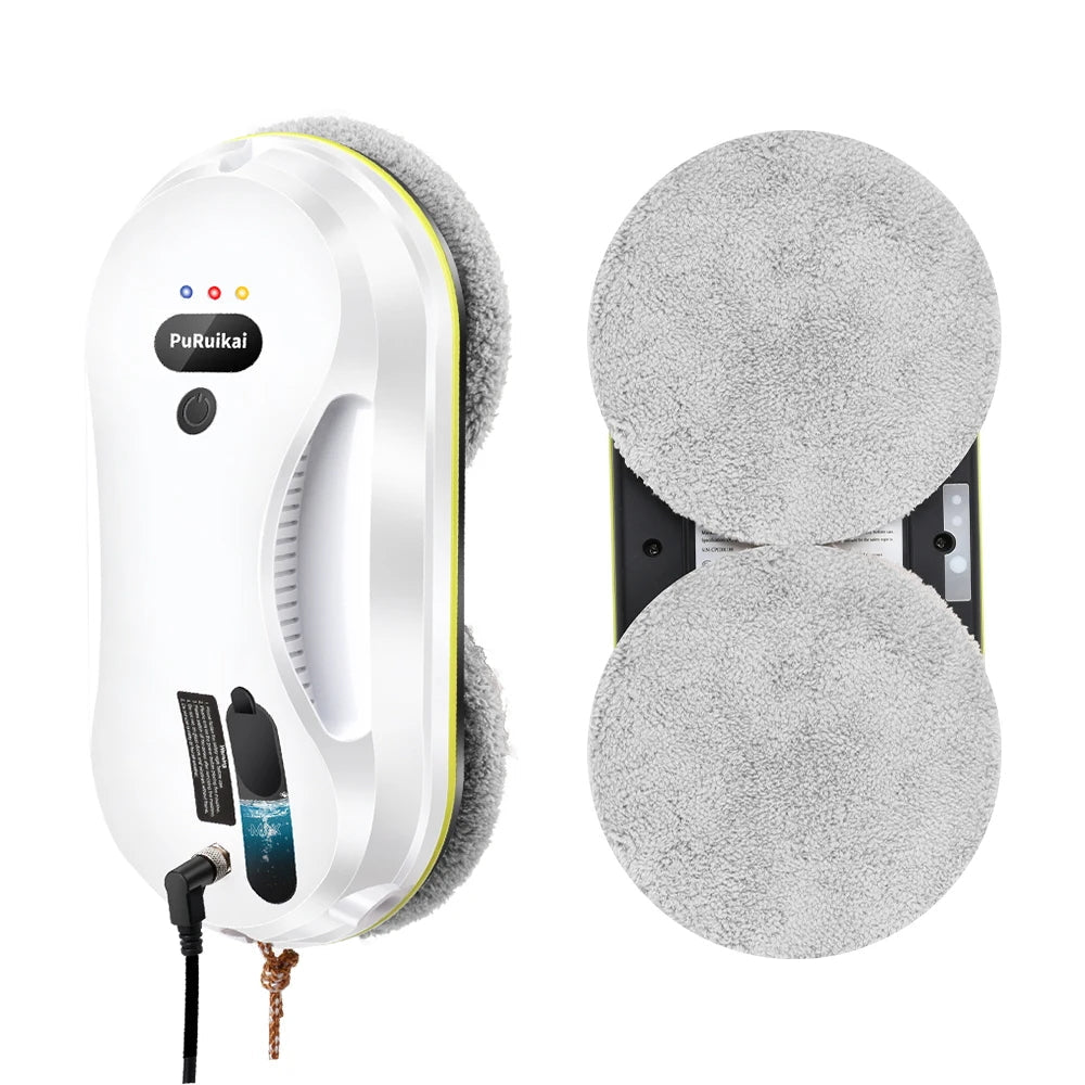 robot laveur vitre PRK-309 en action sur fenêtre